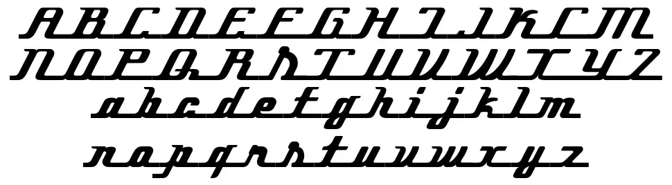 Ikarusfont specimens