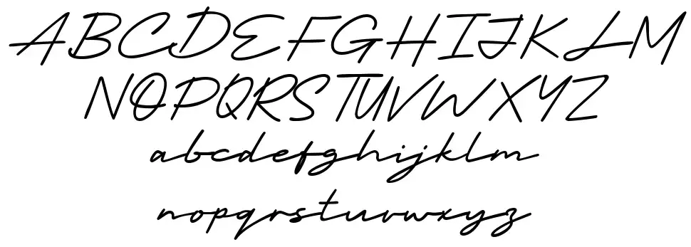 Indosignfont specimens