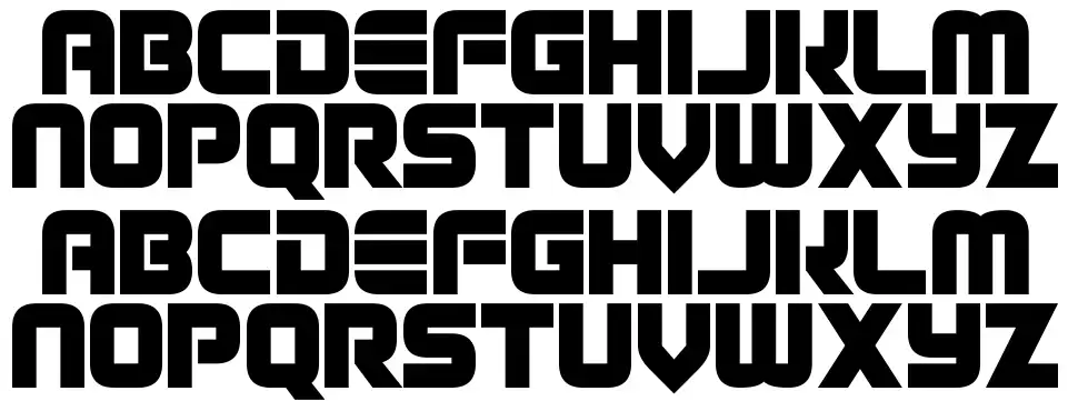 Infinite Realitiesfont specimens