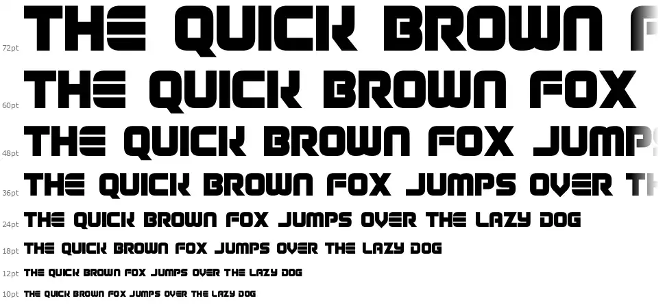 Infinite Realitiesfont waterfall
