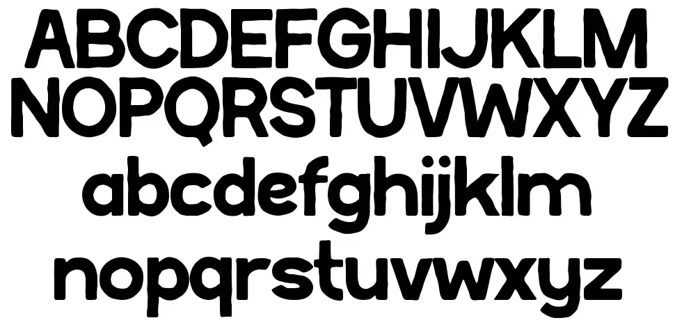 Inkbleedfont specimens