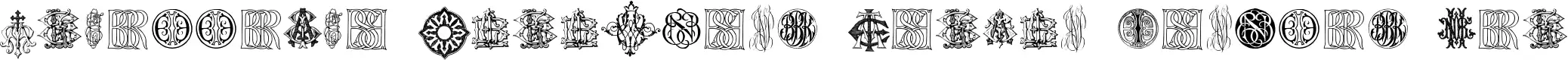 Intellecta Monograms Random Samples Ten