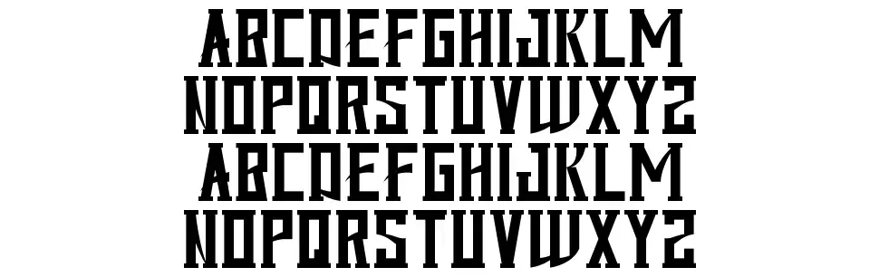 Iron Masterfont specimens