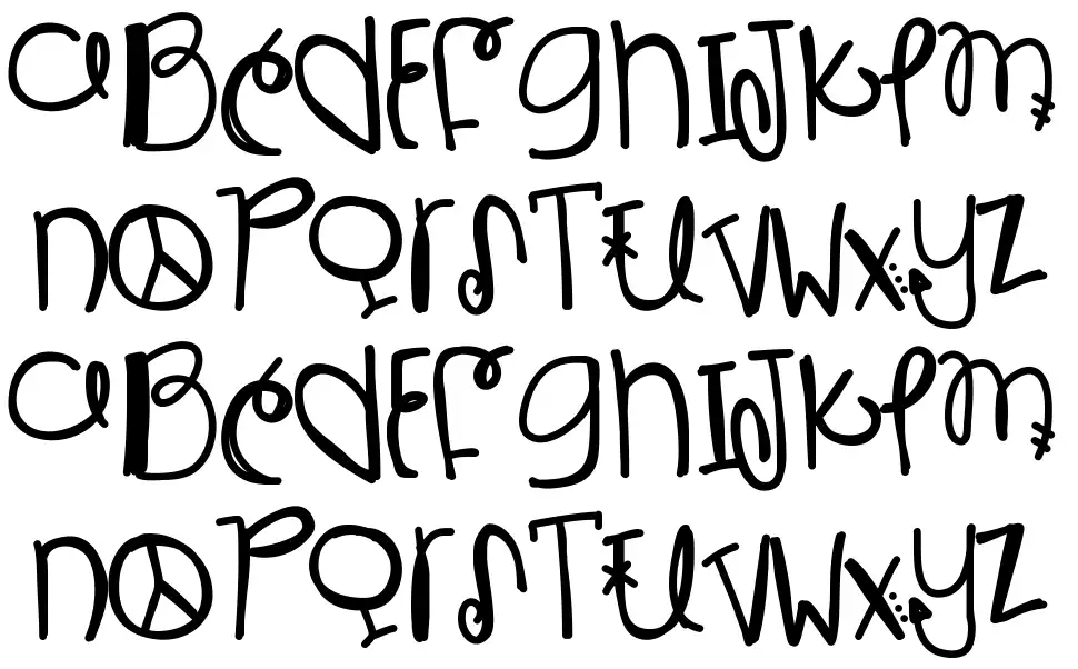 Is Bestest With Youfont specimens