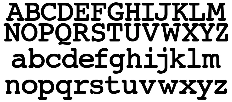 Jack Inputfont specimens