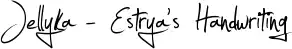 Jellyka - Estrya's Handwriting