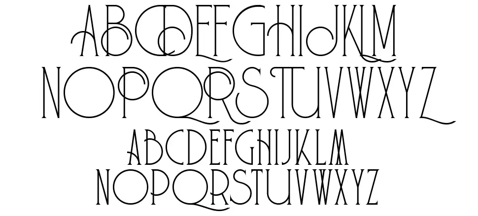 Jhoony Richmondfont specimens