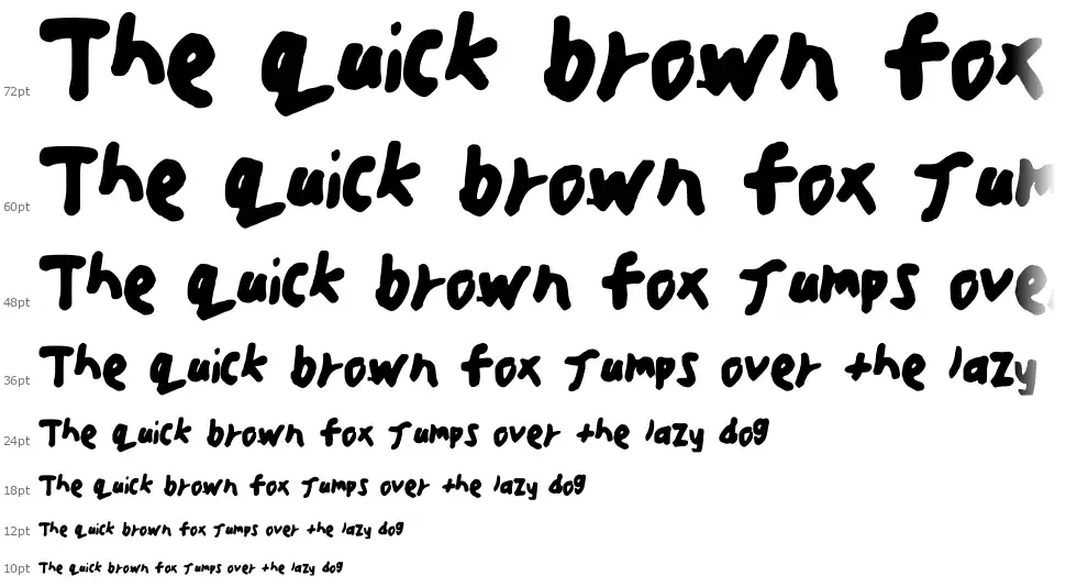 JJWebfont waterfall