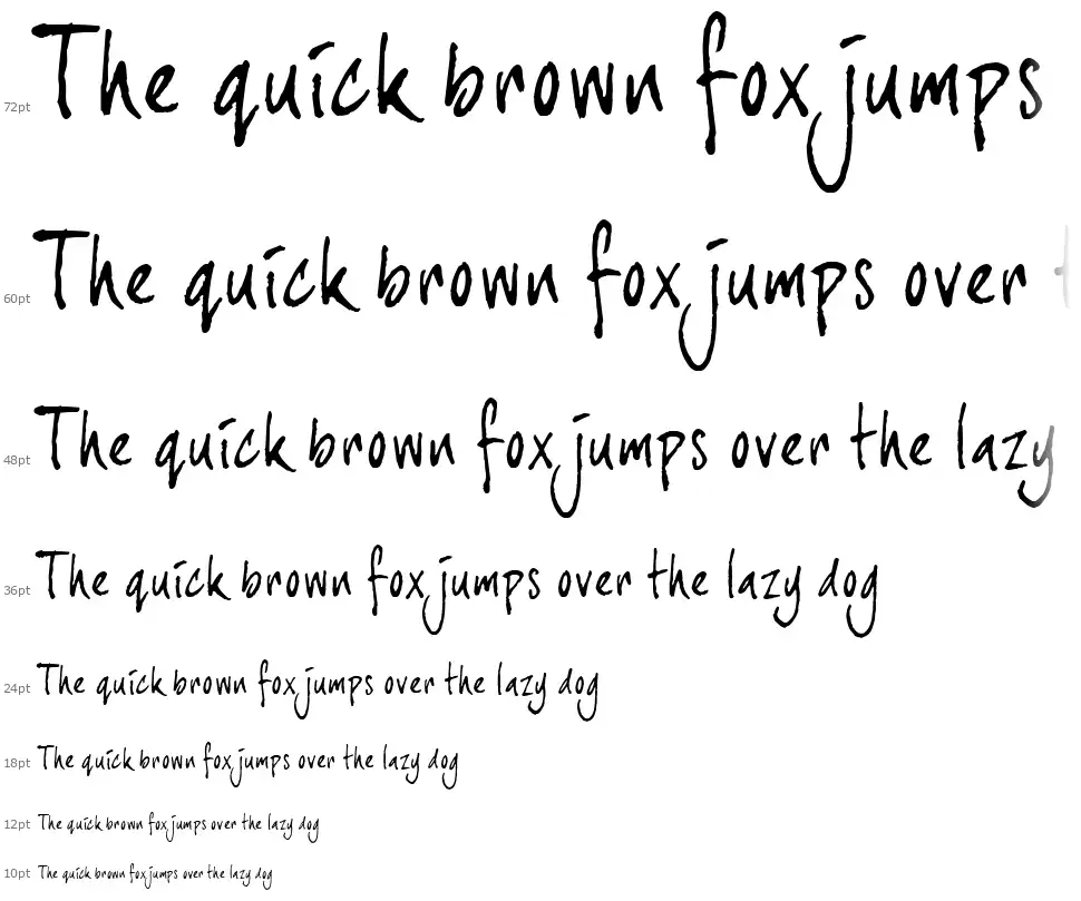 Joe Hand 3font waterfall