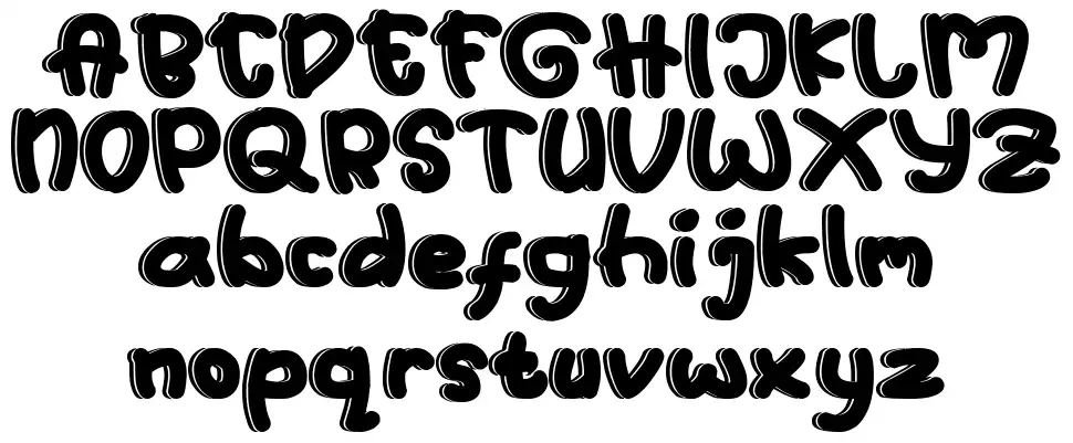 Just Kidsfont specimens