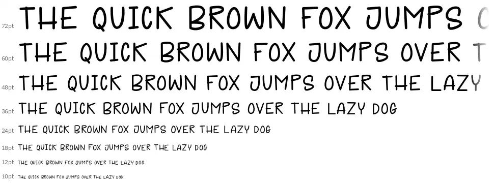 Justfunfont waterfall