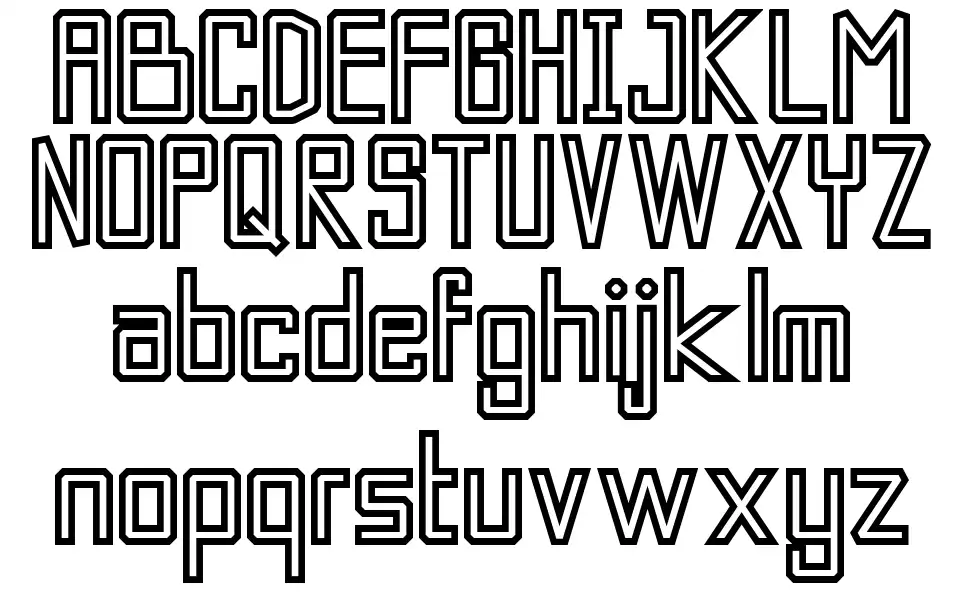 Kaberetfont specimens