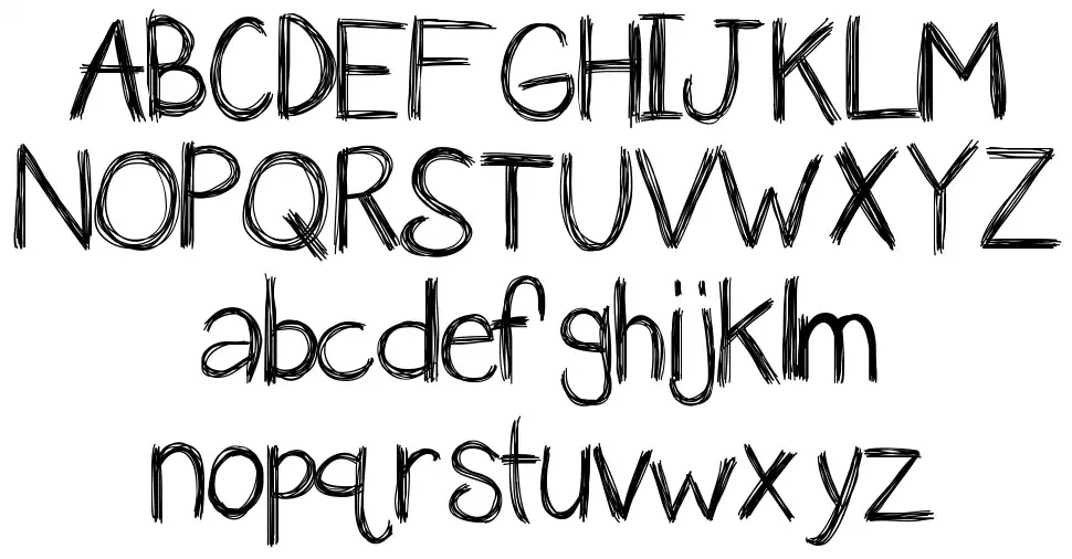 KB an Avoxlostfont specimens