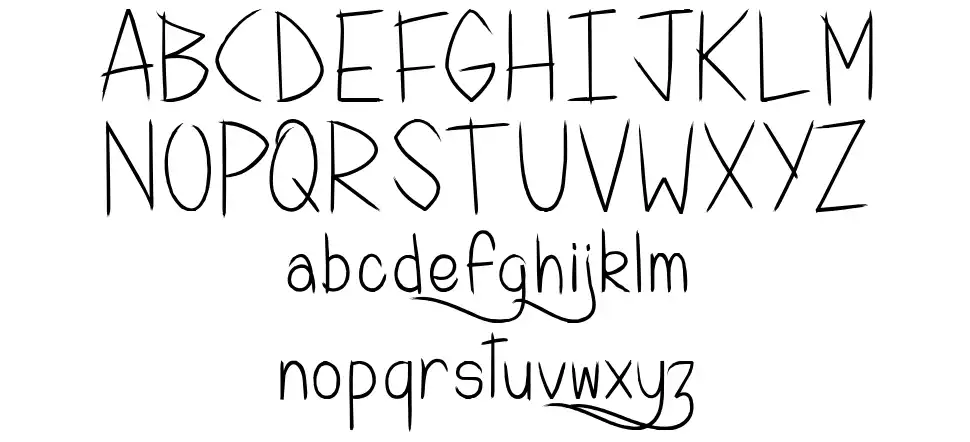 Kelly Brush The Worldfont specimens