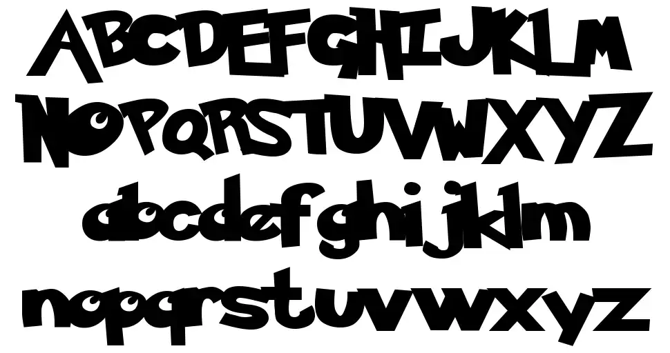 Ketchumfont specimens