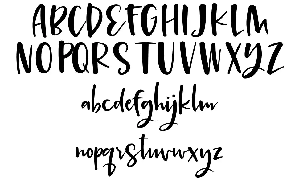 Killer Queenfont specimens