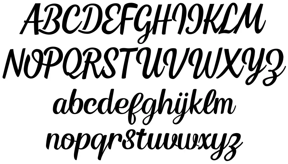 Kingsmanfont specimens