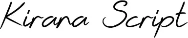 Kirana Script