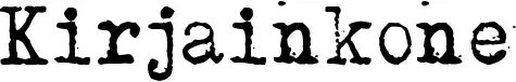 Kirjainkone
