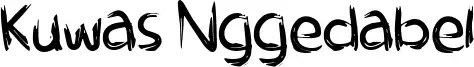 Kuwas Nggedabel