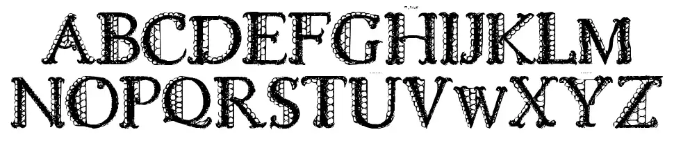 Lacetrimfont specimens