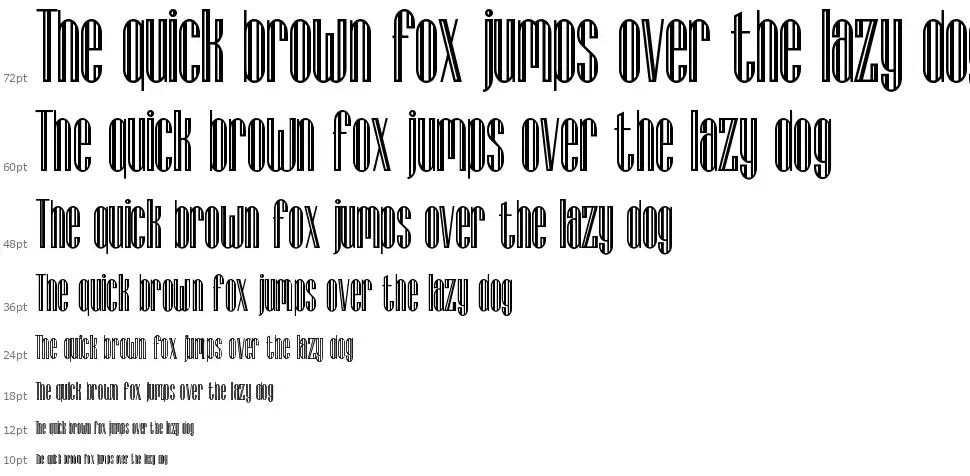 Lagniappe Inlinefont waterfall
