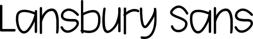 Lansbury Sans