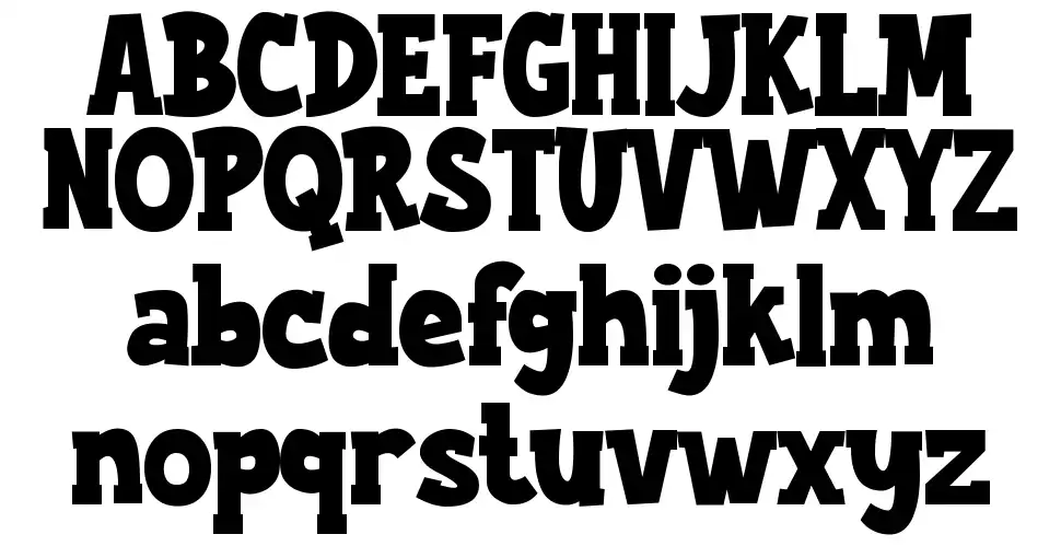Laughterfont specimens