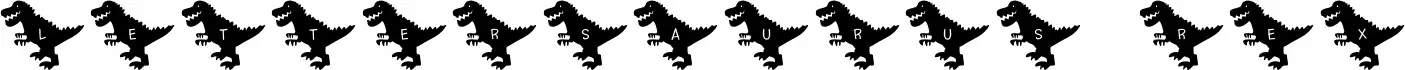 Lettersaurus Rex