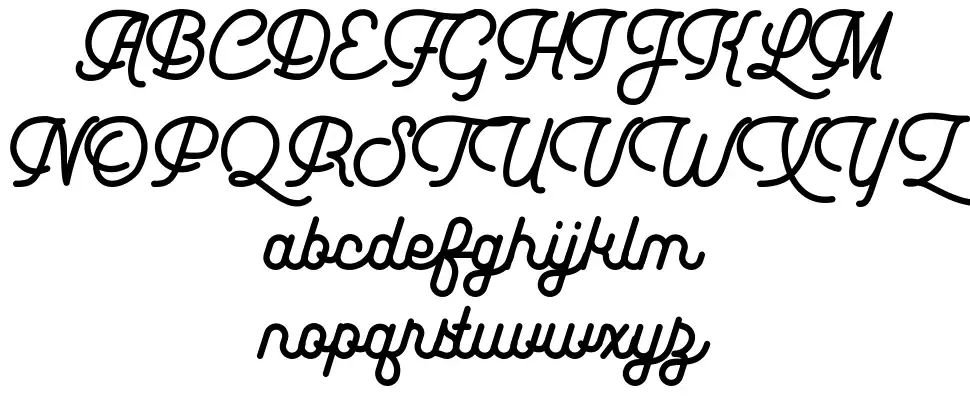 Leuthiklinefont specimens