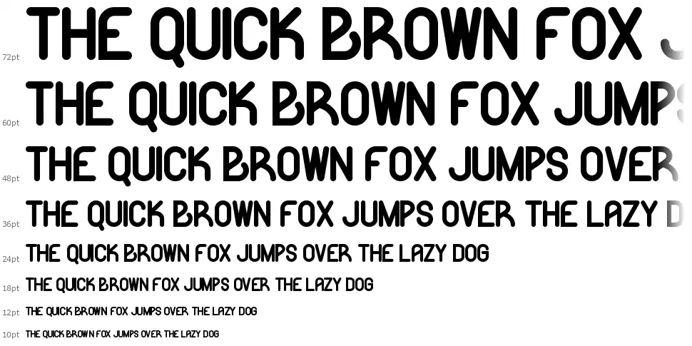 Likeguardfont waterfall
