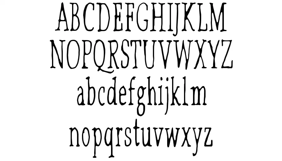 Lilith Xfont specimens