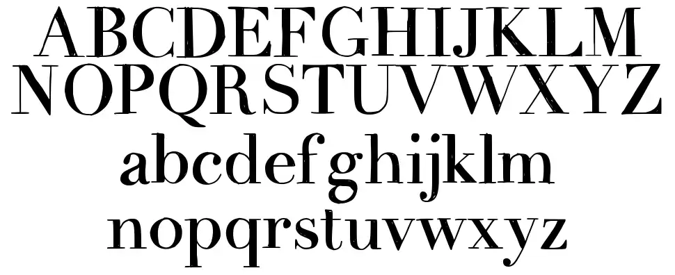Lindy's Dinerfont specimens
