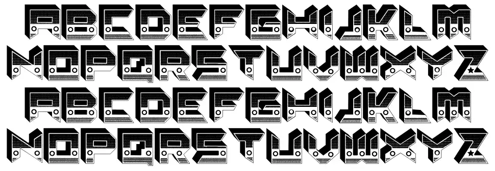 Lobbyfont specimens
