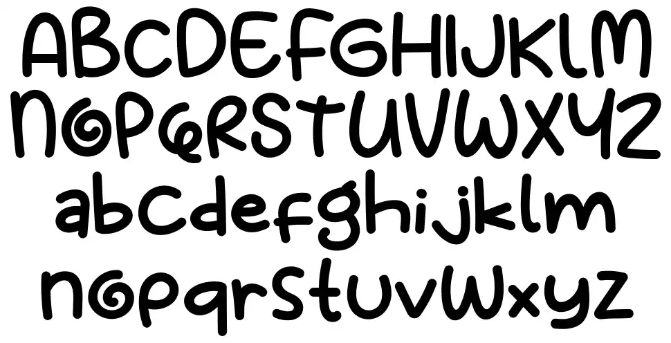 Lolicandyfont specimens