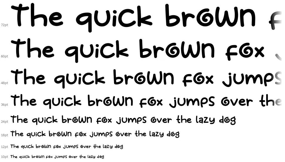 Lolicandyfont waterfall