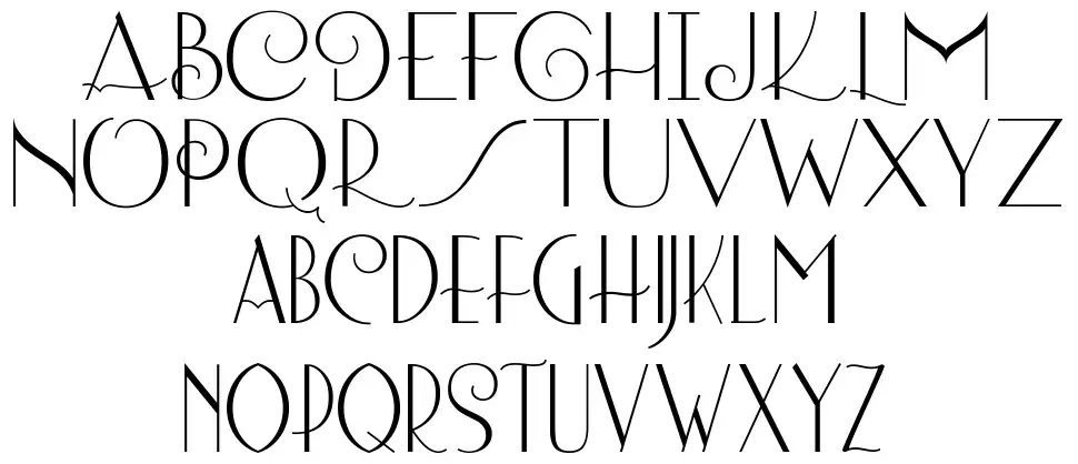 Lombardfont specimens