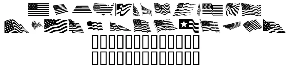 Look for Americafont specimens