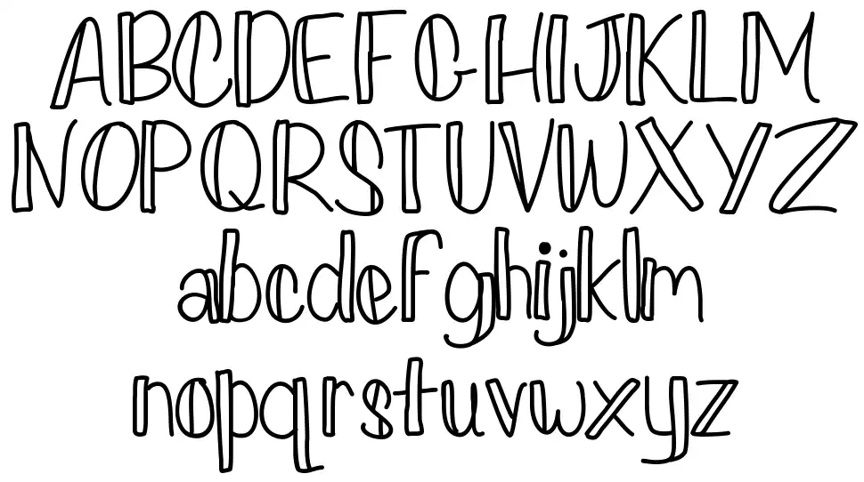 Loverlyfont specimens