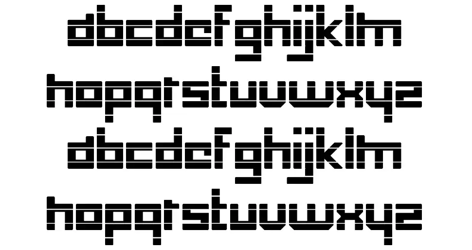 Low Down Cutfont specimens