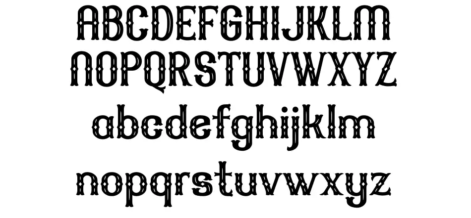 Luchadosfont specimens