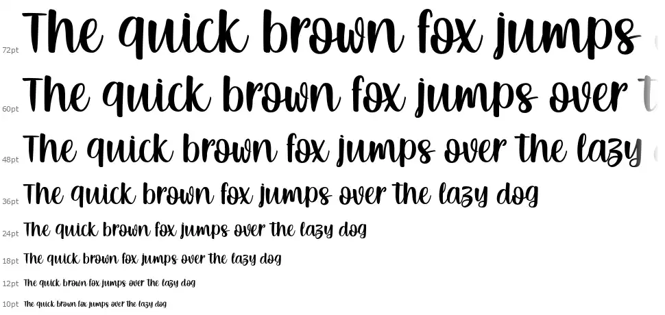 Lusy Jazzfont waterfall