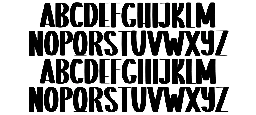Luxury Housefont specimens