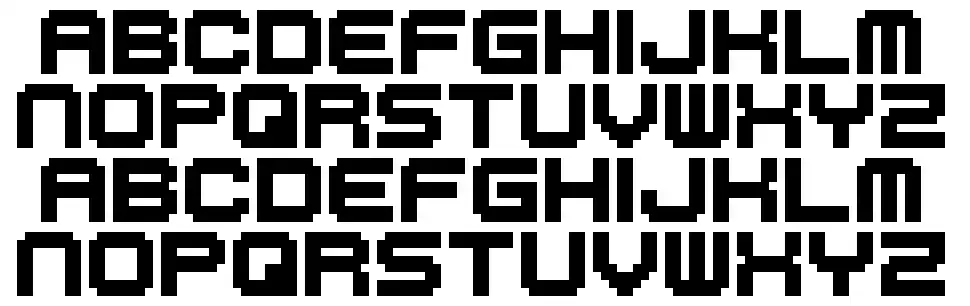 M41 Lovebitfont specimens