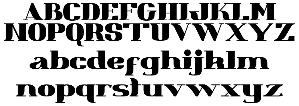 Magento Blackfont specimens