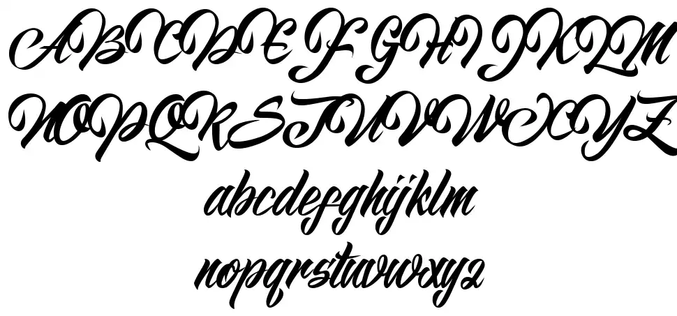 Magnitudofont specimens