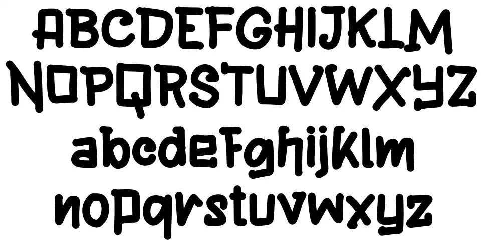 Manoverfont specimens
