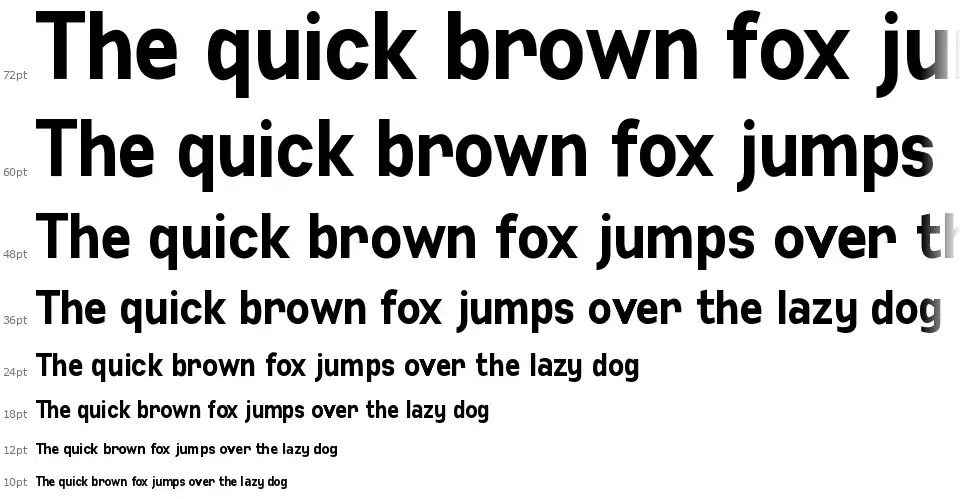 Manti Sans Fixedfont waterfall