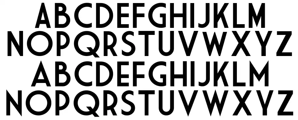 Market Decofont specimens