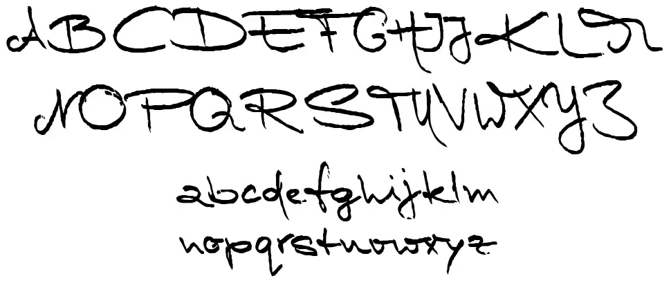 Marleen Scriptfont specimens